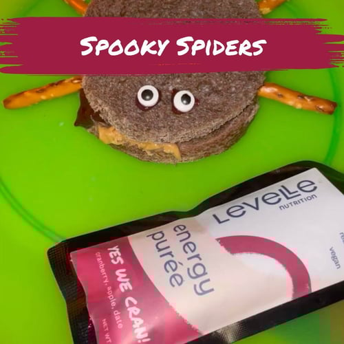 PB and J spider sandwich